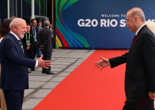 Cumhurbaşkanı Erdoğan, G20 Liderler Zirvesi resmi karşılama törenine katıldı